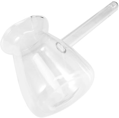 VICASKY 350ml Cafetera Turca De Vidrio - Cezve Inducción Con Mango Lateral Para El Café Turco Perfecto - Jarra De Café Claro Para El Disfruto Y El Estilo