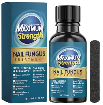Nail Fungal Treatment for Toenail, Fungal Nail Treatment Extra Strong, Nail Repair Treatment Nail Softener for Thick Toenails, Toe and Finger Nail Solution