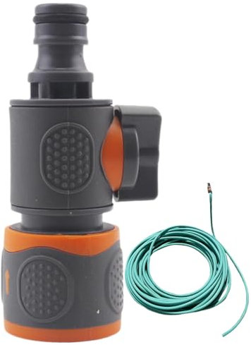 Krmoau Connettore per tubo da giardino | raccordo rapido per tubo, valvola di regolazione del flusso 'acqua, accessorio per pompa da giardino, raccordo per irrigazione