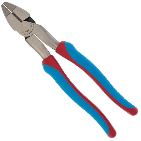 Channellock Lineman's Pliers 369CB - Hi-Leverage Round Nose - 9.5 In