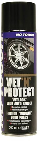 Carpoint NL-FR No Touch Wet 'n Protect 500ml Nero Gomme