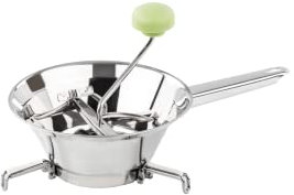 Barazzoni Passaverdure, diametro cm 20, Acciaio inox 18/10. Made in Italy.