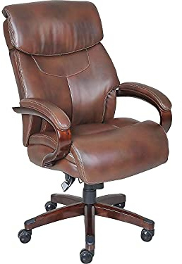 La-Z-Boy Bradley Bonded Leather Executive Chair (Roasted Chestnut)