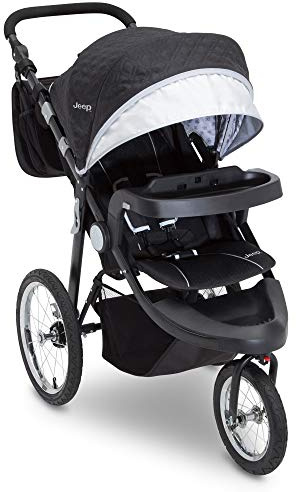 Jeep Cross-Country Sport Plus Jogging Stroller by Delta Children, Charcoal Galaxy