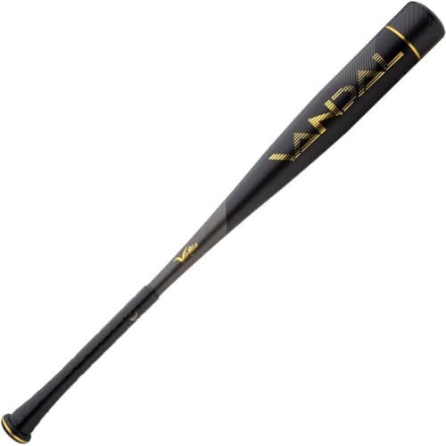 Victus Herren Vandal 2, -3 Baseballschläger, Schwarz/Gold, 33 /30 oz