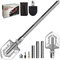 YANTOO Pala de Camping y Senderismo, Kit de Pala Multiusos portátil Desmontable Plegable, Pala de Rescate para Camping, Playa, Senderismo, al Aire Libre, Pesca, jardinería, Emergencia de Coche.