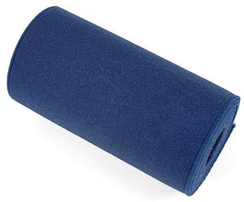 2 Meter 10cm breites farbiges Gummiband, weiches Stretch-Gummiband für Kleidung, DIY-Nähzubehör, Navy blau, 10cm