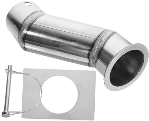 IWOWHERO Regenketten Für Dachrinnen Adapter Für Fallrohre Metall-regenketten-abtropffläche Abflussadapter Für Garten Edelstahl-regenkettenzubehör Mit Stecker Und Adapter
