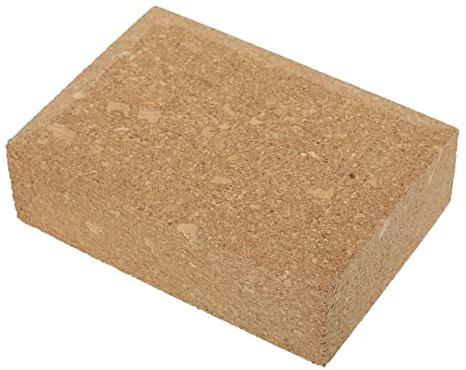 Uonlytech DIY Leather Sanding Block Natural Cork Pad for Efficient Polishing and Crafting Durable Sandpaper Holder for Leather and Projects