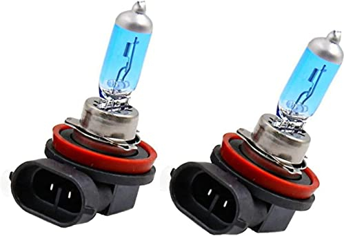 Jurmann Trade GmbH® 2x H8 65W Xenon Style Lampen für Nebelscheinwerfer, Halogen Birne, Xenon Look