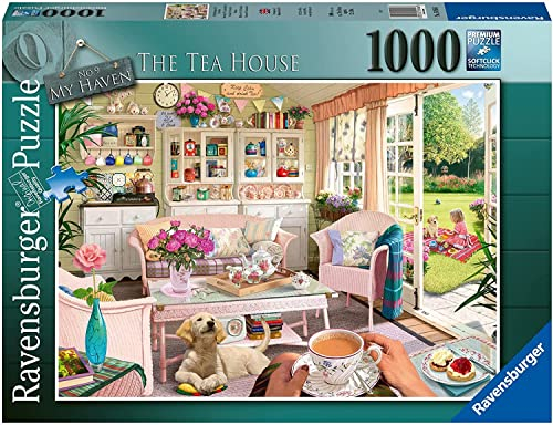 Ravensburger My Haven No.9 The Tea House 1000 Piece Jigsaw Puzzle for Adults & Kids Age 12 Years +