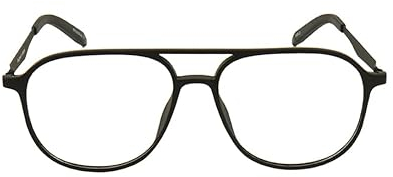 Goodbye, Rita. - Brille ohne Stärke für Herren und Damen - Avedon View Kollektion - Titan Gestell - Bildschirmbrille - Schwarzes Finish - 145x48 mm