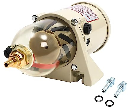 Diesel Kraftstofffilter Wasserabscheider 500FG 500FH Diesel Marine Lkw Benzin Racor Filter Ol Wasser Mit Bolzen 60GPH für Große Autos
