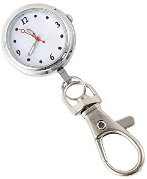 LIFKOME Schlüsselanhänger-taschenuhr Mit Quarzwerk Großem Ziffernblatt Und Leuchtender Zeitanzeige Praktisch Zum Tragen Für Junge Mädchen Männer