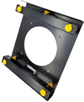 omiinitio 3 5 pollici Hard Disk Shock Supporto Ammortizzatore Per PC Caso 3 5 Pollici Disco Fino a 5 25 Pollici ROM Bay Adattatore di Montaggio Con Vite