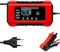 SQUADO Caricabatteria 12V Intelligente per Auto, Moto, Scooter – Ricarica Automatica con Display LCD, Protezione da Sovraccarico e Inversione Polarità, per Batterie Piombo AGM/GEL/WET