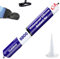 Joint Silicone Professionnel – Imperméable Et Résistant Aux Intempéries, Mastic Silicone, Mastic Silicone Étanche, Mastic Silicone Multi-usages Pour Fenêtres Et Portes (Beige - Extérieur,Non)