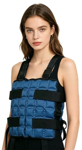 Gilet de Refroidissement en Mousse EVA Femme et Homme Léger Respirant Contre Chaleur Ajustable Gilet Rafraîchissant Unisexe Imperméable Réutilisable Pour Extérieur Jardin Travail