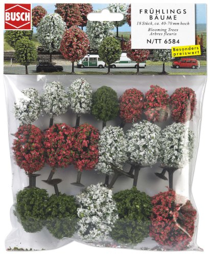 Busch 6584 - 18 Frühlingsbäume N/TT