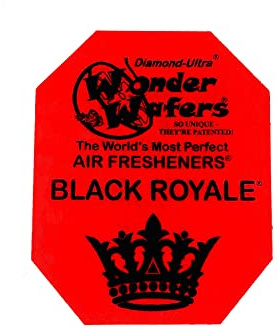 Wonder Wafers 25 CT Individually Wrapped Black Royale Air Fresheners
