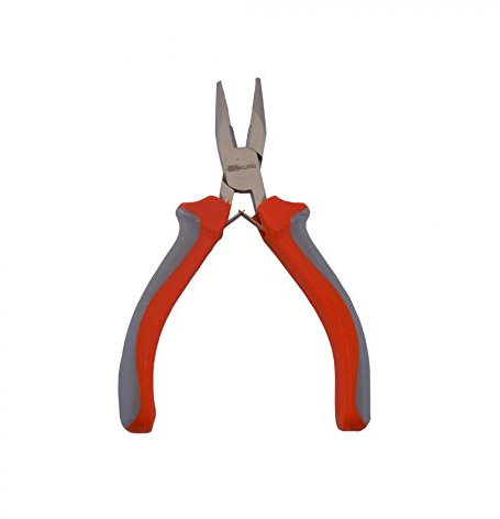 Pinza a becchi mezzi tondi x elettronica sikurotech 04062 125 mm