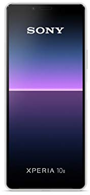 Sony Xperia 10 II Smartphone (15,7 cm (6 Zoll) Full HD+ OLED Display, Triple Kamera System, Android 10 SIM Free, 4 GB RAM, 128 GB Speicher, IP 65/68-Zertifizierung) Weiß