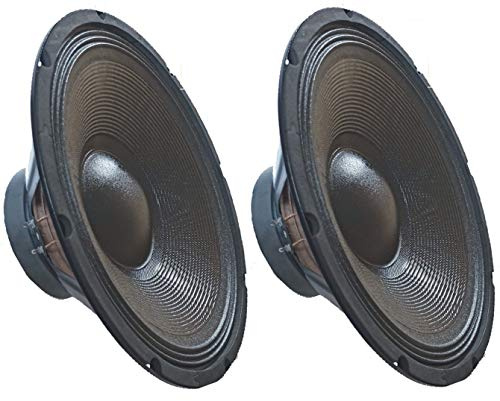 COPPIA WOOFER 12 POLLICI 8 OHM PROFESSIONALI 12 SUBWOOFER CONO ALTOPARLANTE ** 500w X 2 ** 30 31 CM