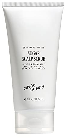 Cuvee Sugar Scalp Scrub - 5 fl oz - Hair Exfoliator - Removes Dead Skin, Oil, Sweat & Dirt - Ideal for Flaky/Oily Scalps - Champagne-Infused Formula with Resveratrol & Ceramides - Color Safe