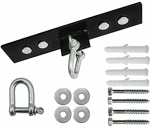 Heavy Bag Hanger, Punch Bag Wall Ceiling Mount Hook, Heavy Duty for Boxing & MMA Training with with D-Shackle Swivel & Fixings