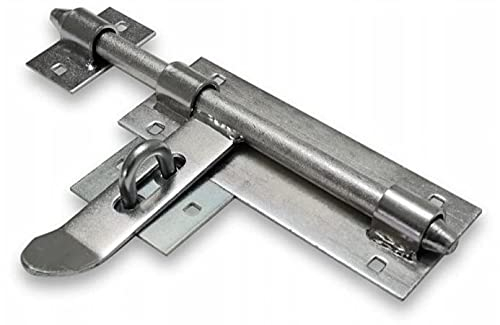 WDB Torriegel 270 mm - Türriegel - Gartentor Riegel - Schieberiegel - Riegel für das Tor - Bolzenriegel