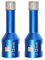Broca de Diamante 12MM - BRSCHNITT Vacío Soldadura para Perforación en Seco Porcelana Azulejo Granito Mármol M14（2 Piezas）