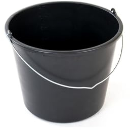 10x Secchio Costruzione 12 L Secchi Cemento Maurereimer Secchio da Malta Secchio di Raccolta