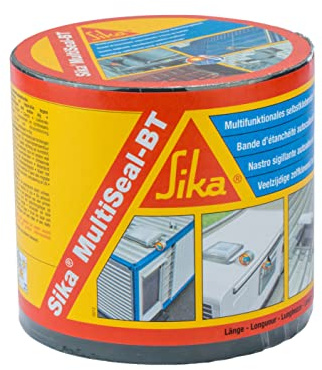 SIKA - Selbstklebendes Dichtungsband - MultiSeal BT - Grau - 3mx100mm | Für Abdichtungen und Schnellreparaturen - UV-beständig - Überstreichbar - Selbstklebendes Band