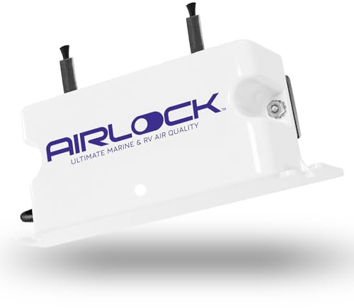 AIRLOCK One - Air Purifier for Boats and RVs - Eliminates Odors in Boats and RVs | Tested & Certified | Boat Accessories | RV Accessories | Easy to Install | Maintenance-Free | Deodorizer