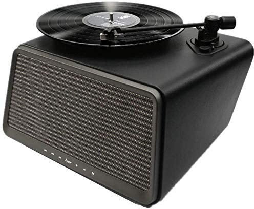 Vinyl Player Vintage, Record Player Vinyl Smart Record Player Bluetooth Speaker Record Player Home Small Multifunctional Retro-38x35x25cm Gramophone