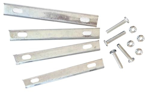 kowaku Befestigungssätze für Fahrradkörbe hinten, Befestigungsschrauben, vielseitig einsetzbar, praktisch, stabil für Rennrad, Mountainbike