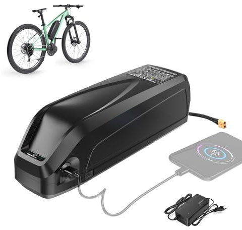 Varstrom Ebike Bateria 36V 48V 52V para BAFANG Kit Motor Central & Motor Rueda, Bateria para Kit Conversione Bici Elettrica, Downtube 13/17,5/20Ah & Trasera de Rack 17,5/22,5Ah para Yosepower Kit