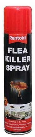 300ml Flea Killer Spray – Fast-Acting Insecticide for Home Use – Kills Fleas, Ticks & Larvae – Safe for Carpets, Pet Bedding & Upholstery