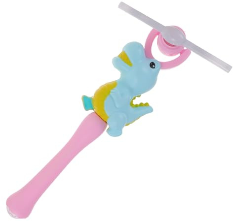 Gogogmee Moulin à Vent Musical Lumineux pour Garçon Et Filles Petite Taille Plastique Coloré Léger Fête Jouet Baguette De Fée Décorative Bâton Lumineux