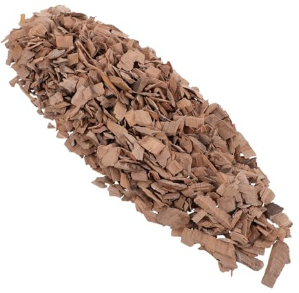 Hohopeti Trucioli di Quercia Francese Tostati Medi 500 G per Vinificazione Fai da Te, Migliorano Aroma e Gusto Vino Rosso, Adatti per Invecchiamento Whisky e Produzione Artigianale