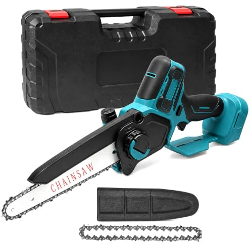 Waitley Mini motosierra de 8 pulgadas compatible con baterías Makita 18 V