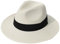 DRESHOW Damen Panama Hut Fedora Strand Sonnenhut Breiter Rand Stroh Aufrollen Hut UPF 50+