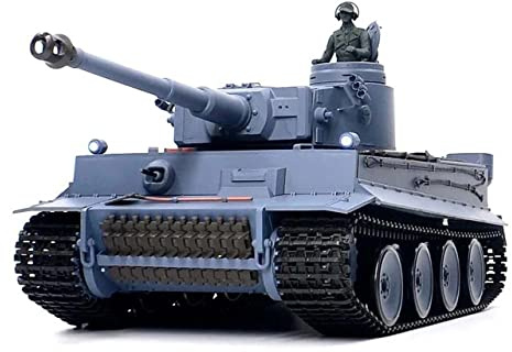 German Tiger One 1/16 Radio remote controlled Tank 7.0 Version Sounds and BB Shooting Control Able Lights by Big Boyz®