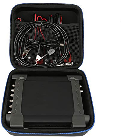 Osciloscopio USB Generador de señal DAQ 1008C Osciloscopio de Coche de vehículo Virtual de 8 Canales con más de 80 Tipos de Funciones de Prueba de Coche