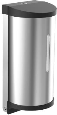 Emco EC System2 00108 Disinfectant Dispenser, Brushed Stainless Steel, Senorspender für Schaum