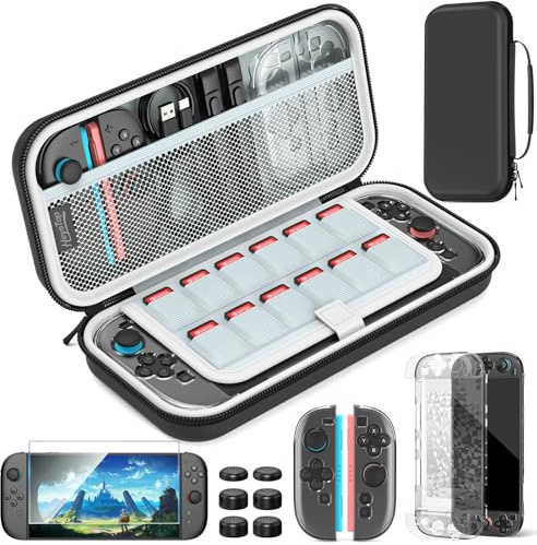 HEYSTOP Étui pour Nintendo Switch 2 Accessoires, Coque de Protection Dockable
