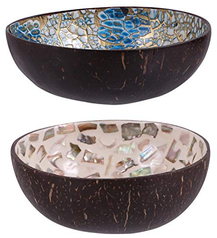 PRETYZOOM 2pcscandy Bowl Key Decorative Dish Potpourri Bowls for Home Decor Dishes Shell-Shell Candy Bowls Storage Home Decor- Practical Snack