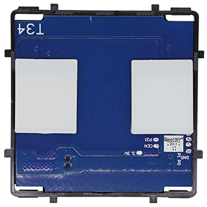BSEED Smart Lichtschalter EU Standard 2 Fach 1 Weg Touch Unterputz Lichtschalter mit LED-Anzeige für DIY-Produkt