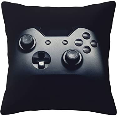 OGNOT Gaming Controller Pattern Decorative Throw Pillow Covers Cushion Cases,Square Cushion Case, Pillow Covers for Sofa Bed,16 X 16inch