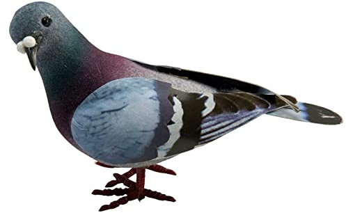 Simulation Pigeon, Artificial Simulation Foam Bird, Removable Mini Imitation Animal, Cute Fake Pigeon Model, Home Ornament for Garden, Hallway, Living Room, Bedroom Decoration, Gift for Bird Lovers